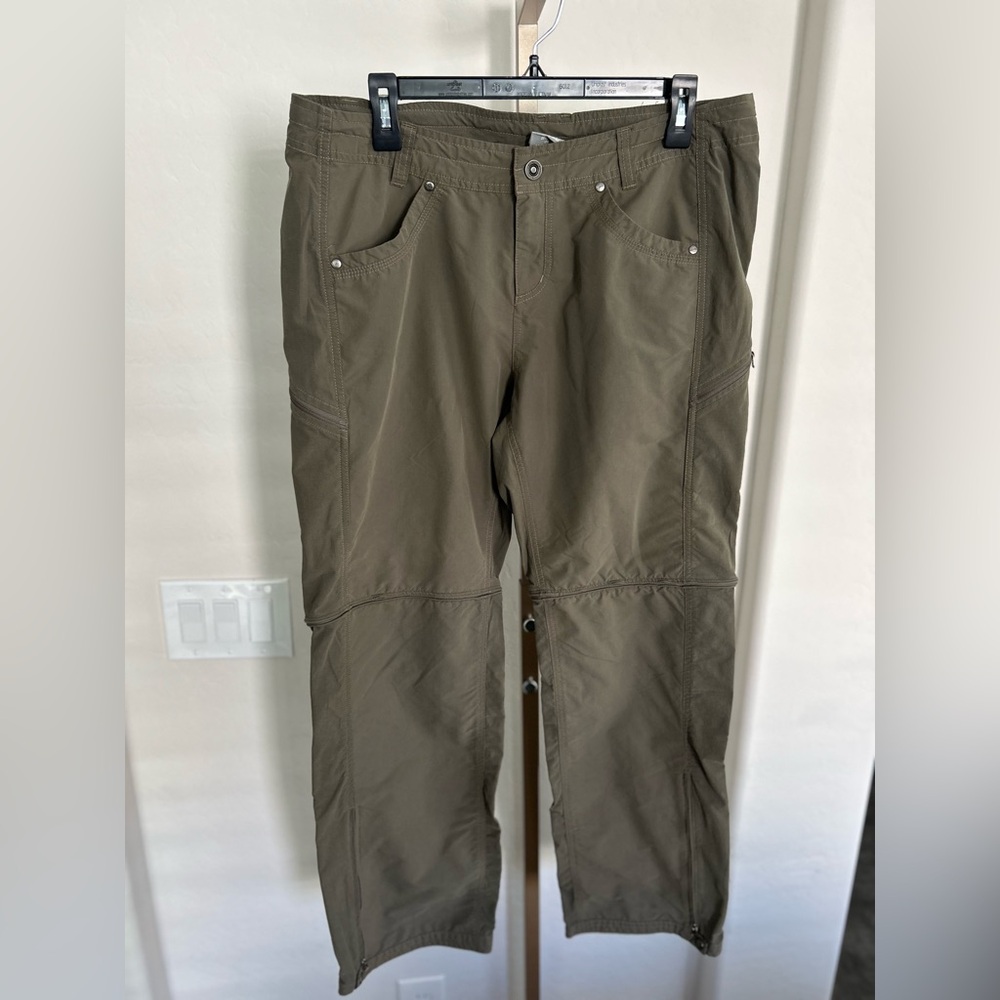 Kuhl Convertible Women’s Hiking Zip Off Pants size 14 - Picture 2 of 9